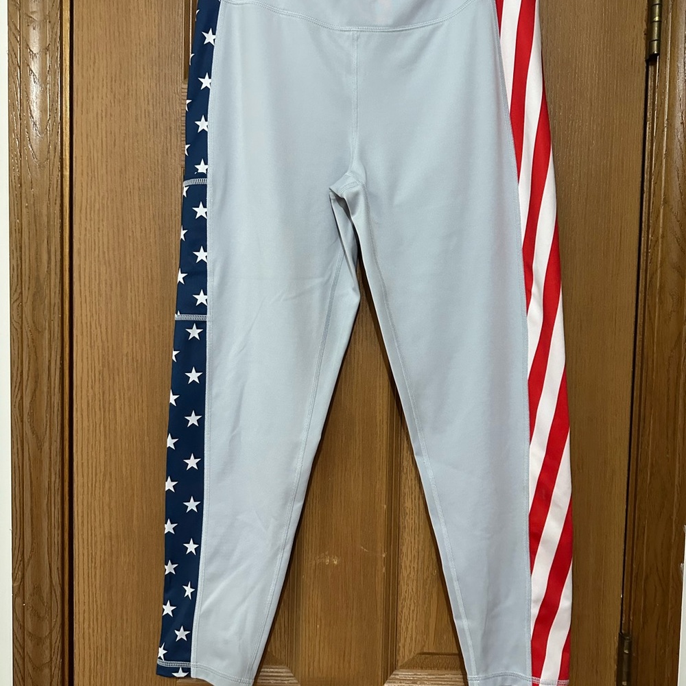 Columbia Grey flag leggings L